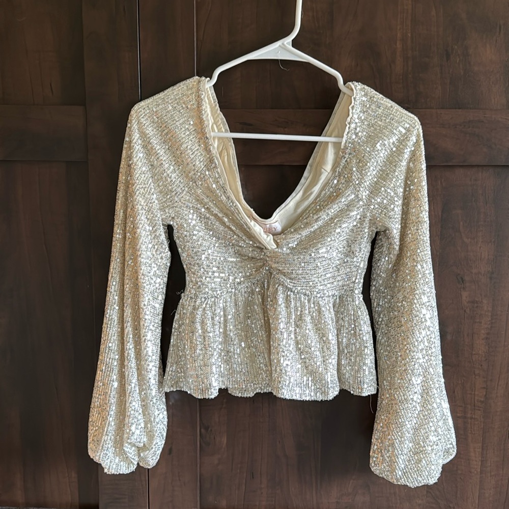 sparkly shirt